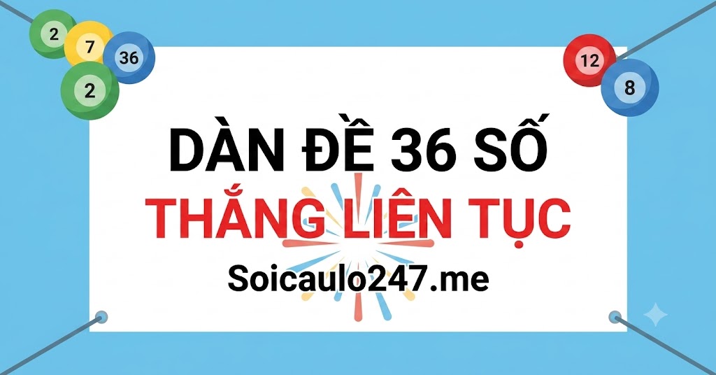Dàn đề 36 số