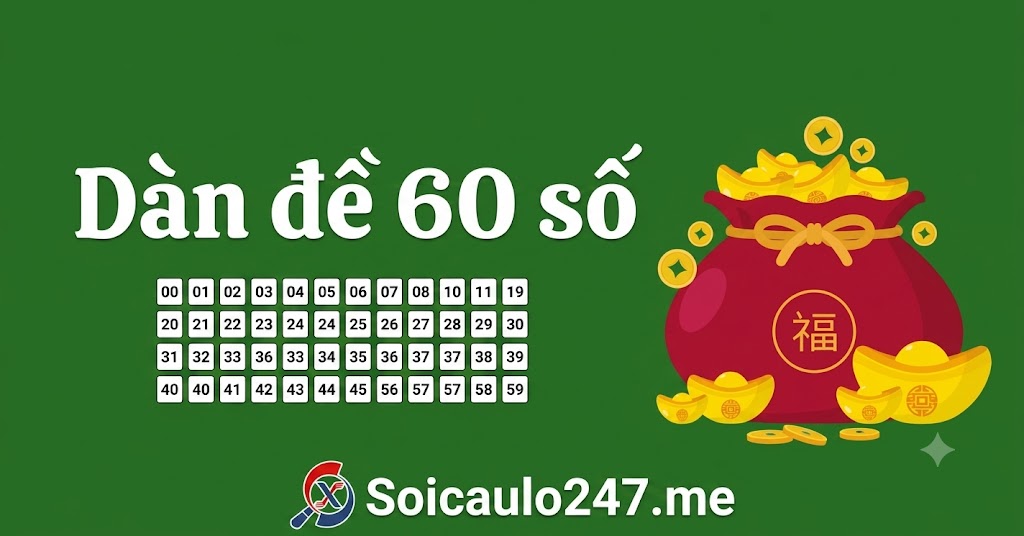 Dàn đề 60 số